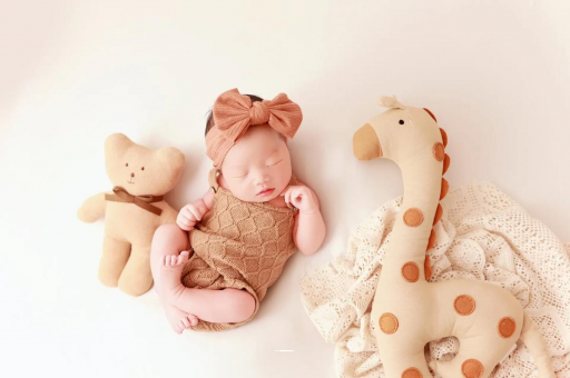 仙桃宝宝发型女绑扎方法